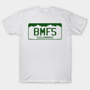 BMFS Colorado License Plate T-Shirt